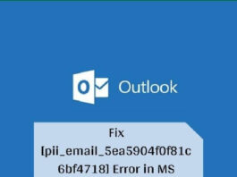 how to fix [pii_email_5ea5904f0f81c6bf4718] Error
